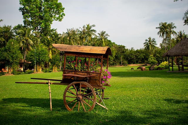 Free Wooden Cart photo and picture