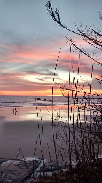 Free Sunset Beach photo and picture