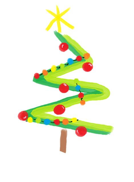 Free Christmas Abstract illustration and picture
