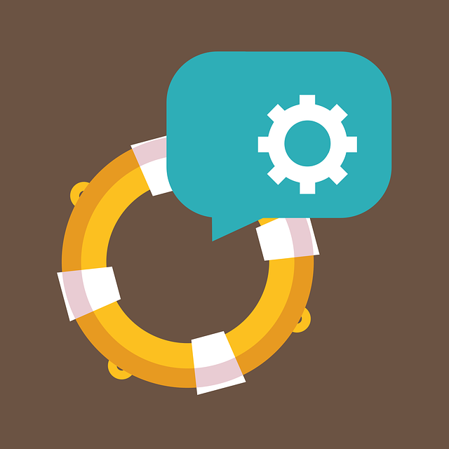 Free save gear message vector