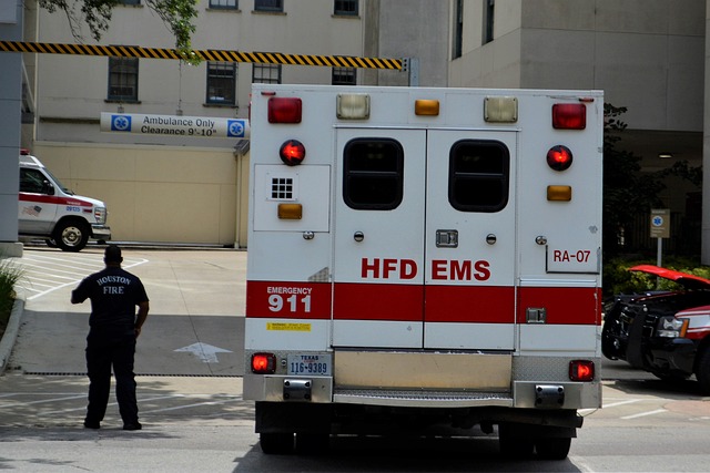 Ambulance, Services D'Urgence, Houston