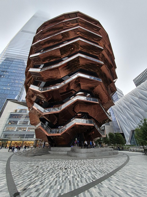 Free Honeycomb Staircase photo and picture