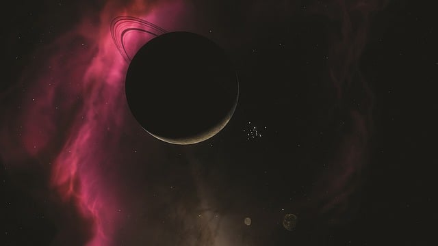 Free space earth gala illustration