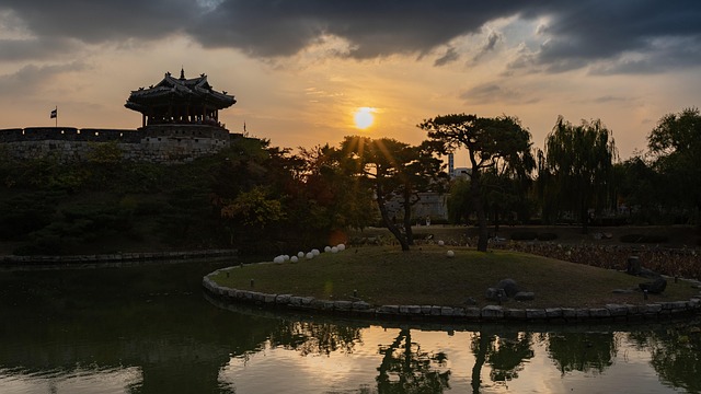 Free Hwaseong Fortress Castle photo and picture