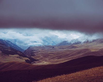 Tormentoso, Clima, Cinza, Nuvens