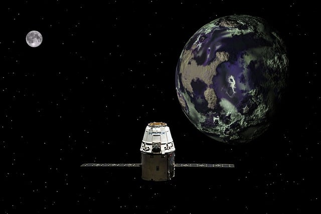 Free space galaxy universe illustration