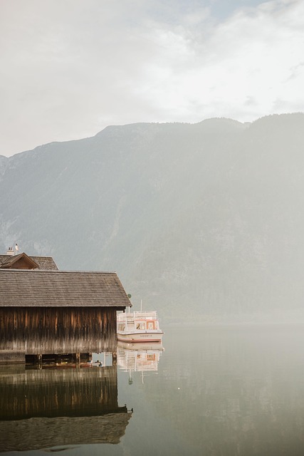 Hallstatt, ทะเลสาบ, น้ำ, ธรรมชาติ, ภูเขา