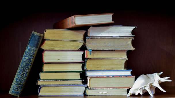 Bücher, Ein Regal, Bibliothek