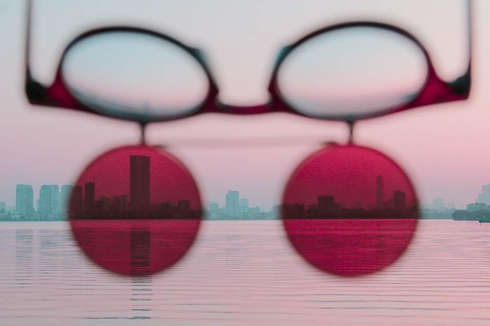 Sunglass, Sunset, Lake, Ha Noi, Water