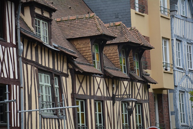 France, Rouen, Ville, Architecture