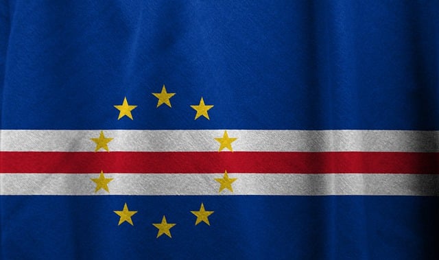 Free cape verde flag country illustration