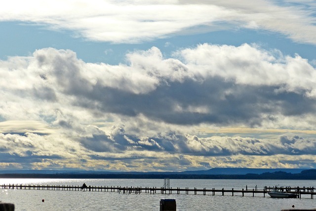 Free Clouds Bridge photo and picture