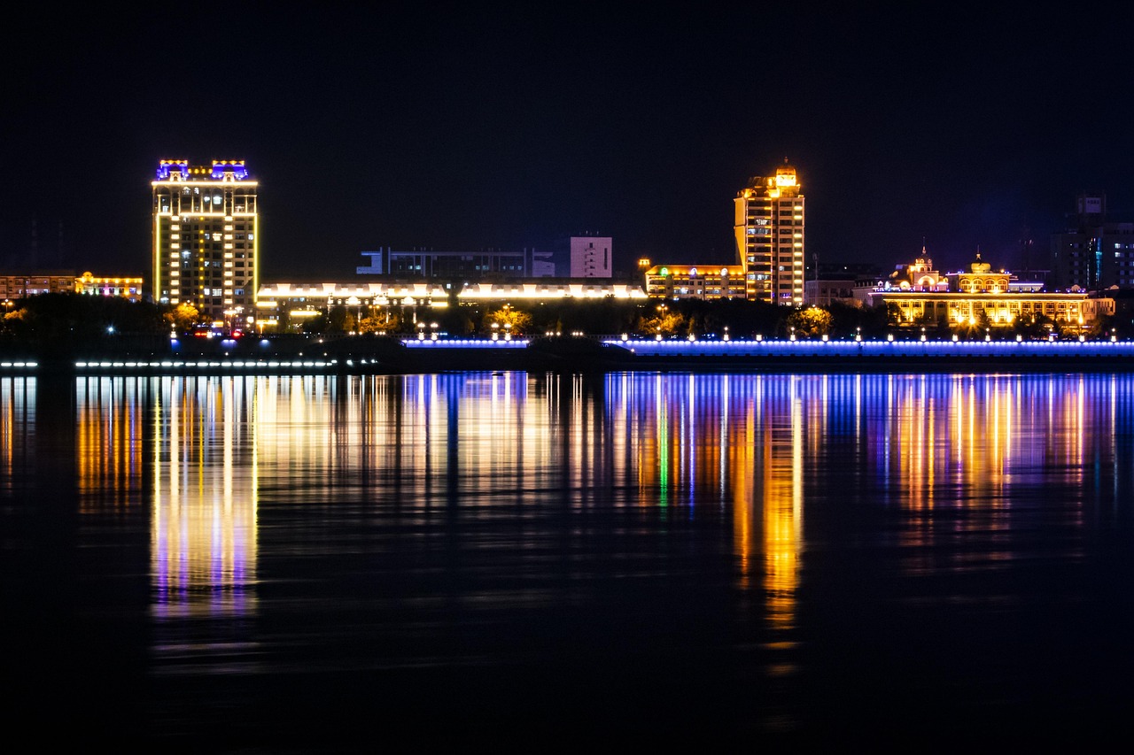 夜晚 河 反射 - Pixabay上的免费照片 - Pixabay