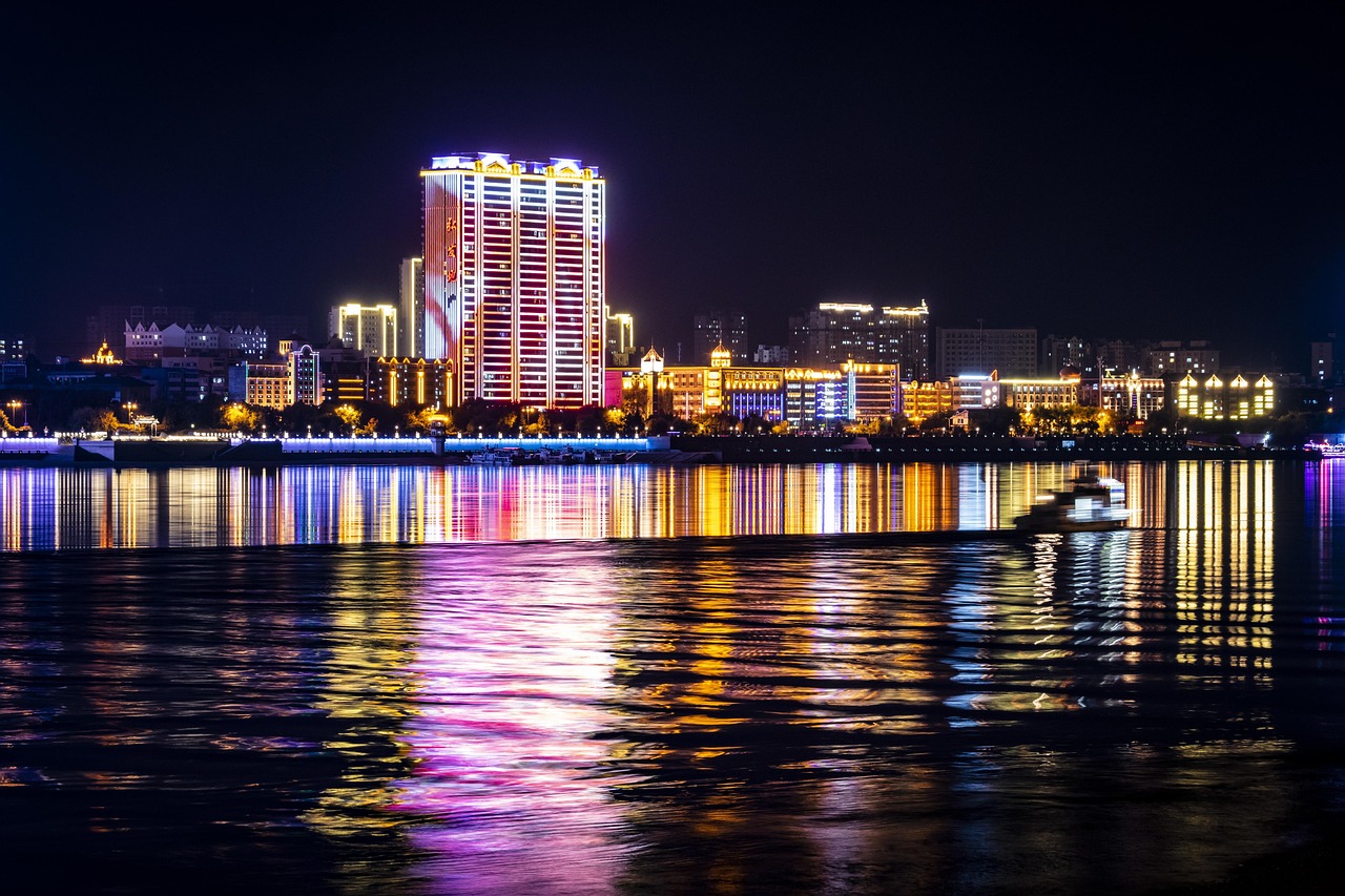 夜晚 河 反射 - Pixabay上的免费照片 - Pixabay