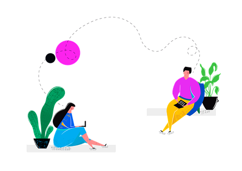 Free Social Massage illustration and picture