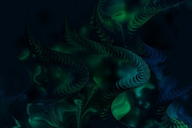 Abstrakt, Hintergrund, Aliens