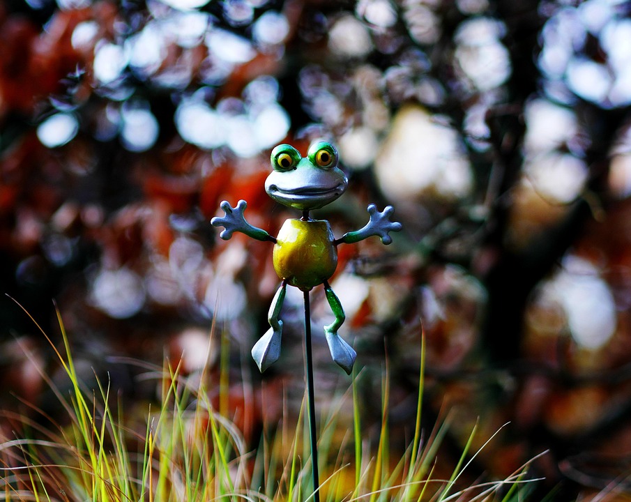 Rana, Jardín, La Naturaleza, Figura, Decoración, Deco