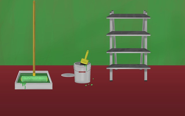 Free paint brush roller paint illustration