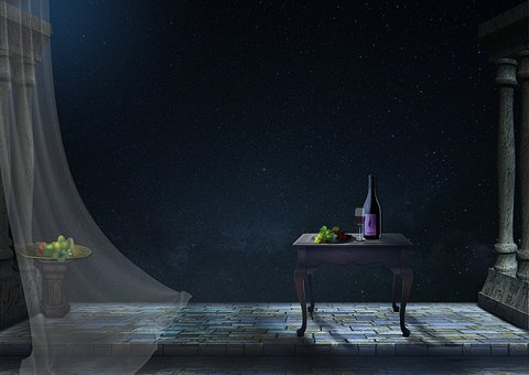 Free Night Space illustration and picture