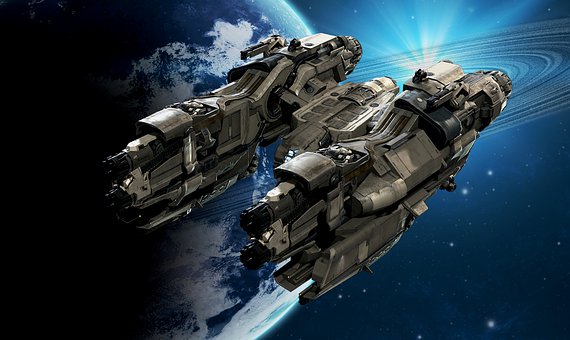 Free Aliens Spaceship illustration and picture