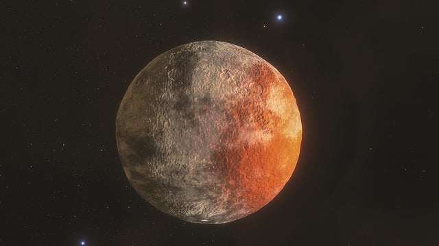Free space planet universe illustration