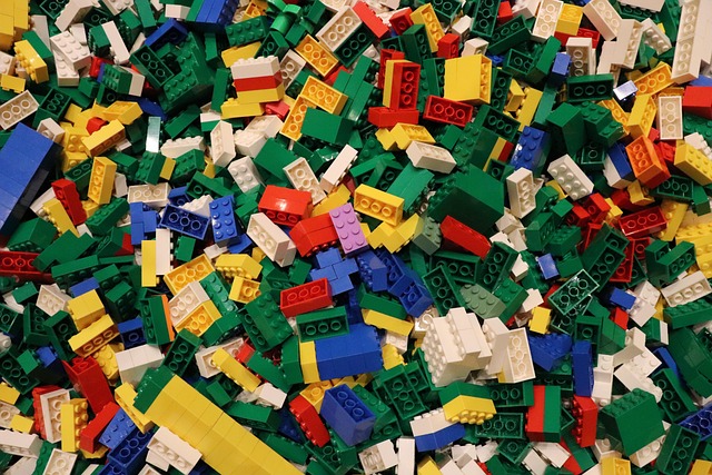 toy, block, play, cute, colorful, happy