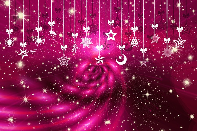 Weihnachten, Sterne, Schmuck