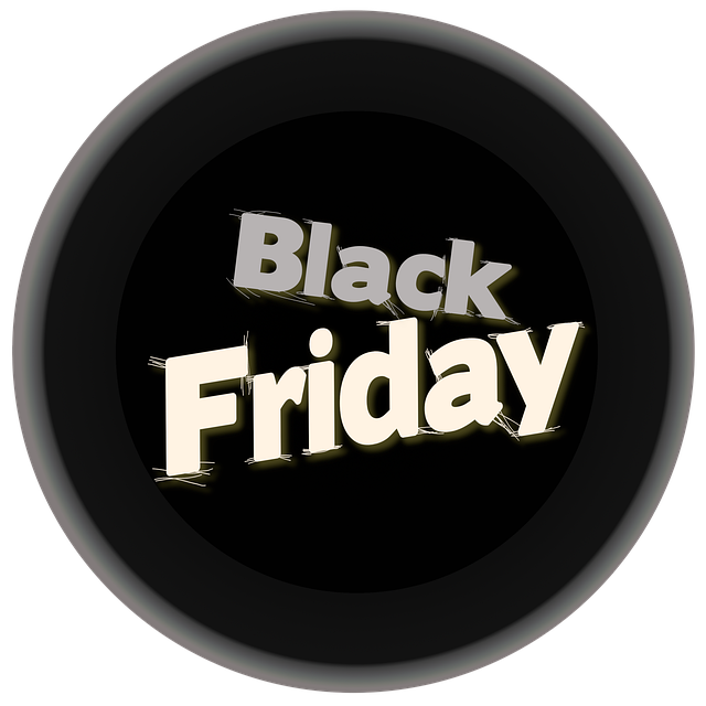 Free black friday discount action illustration