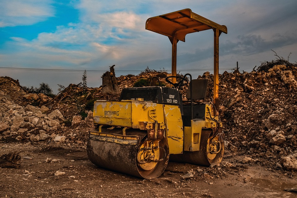 Roller Machine Construction Site - Free photo on Pixabay