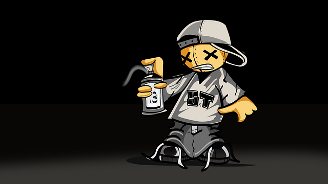 Free tag spray paint graffiti vector