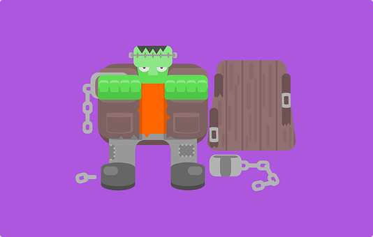 Frankenstein, Halloween, Grønn, Frykt