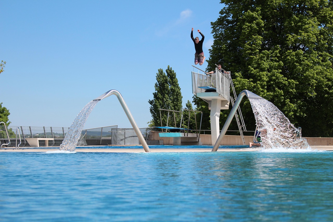 Freibad Springen Kopfsprung - Kostenloses Foto auf Pixabay - Pixabay