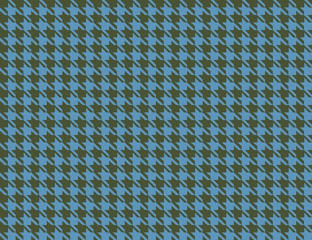 Free houndstooth check hounds illustration