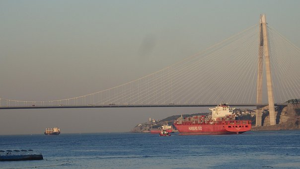 Schip, Natuur, Bosporus, Reizen, Zee