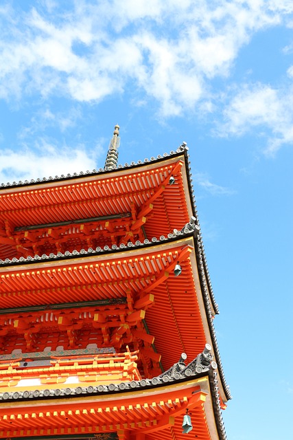 Himmel, Natur, Træ-Tower, Japan