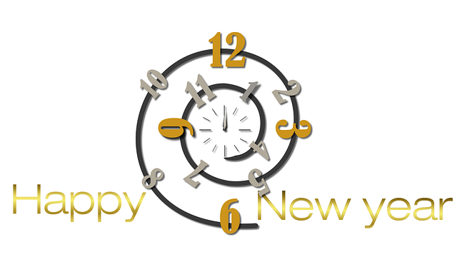 Free new year party year illustration