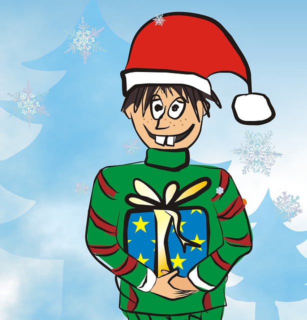 Free Holidays Gift illustration and picture