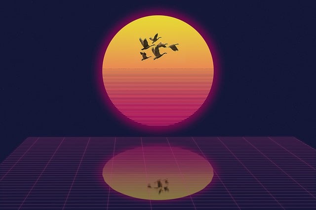 Download free HD stock image of Manipulation Nature Free manipulation nature geese illustration