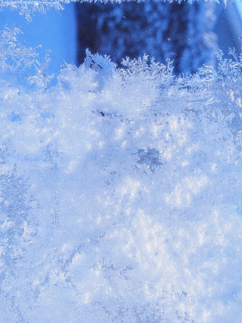 Is, Vindue, Frost, Kold, Struktur