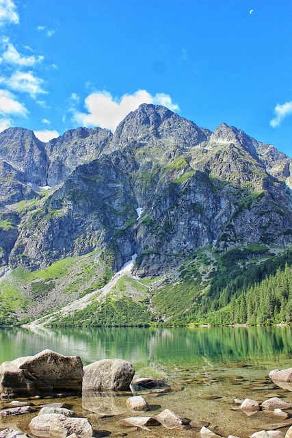 Berge, Lake, Ansicht, Landschaft, Natur
