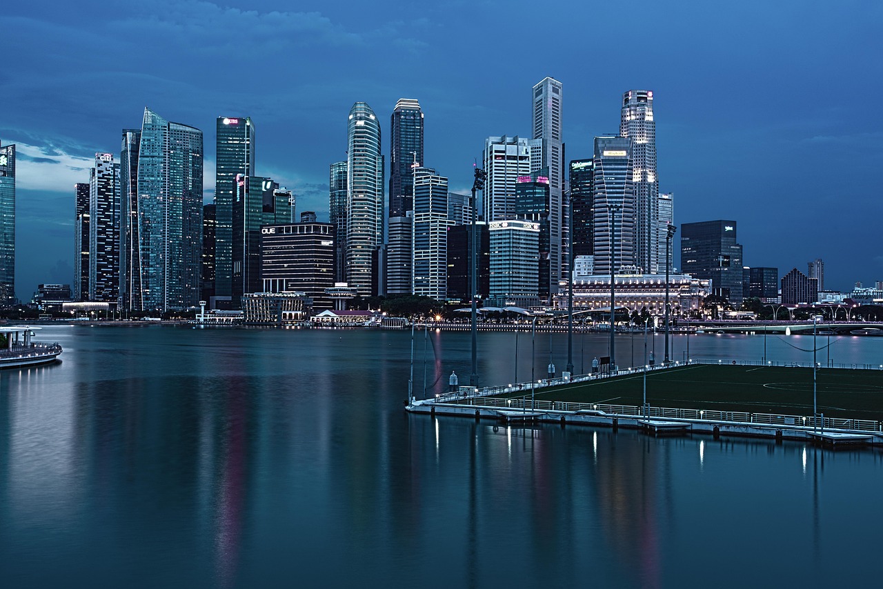 Marina Bay - free online jigsaw puzzle photo