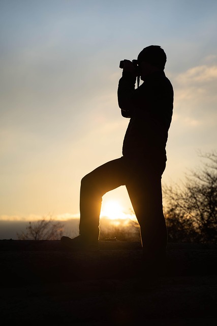 Free Photographer Sunset photo and picture