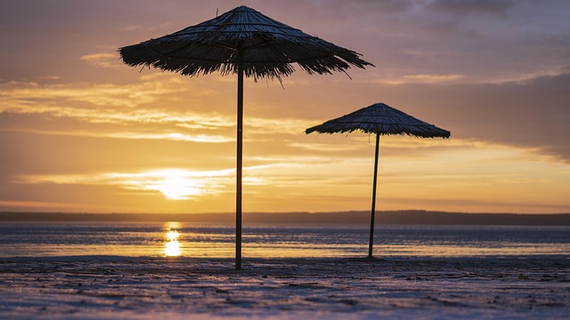 Free Beach Winter photo and picture