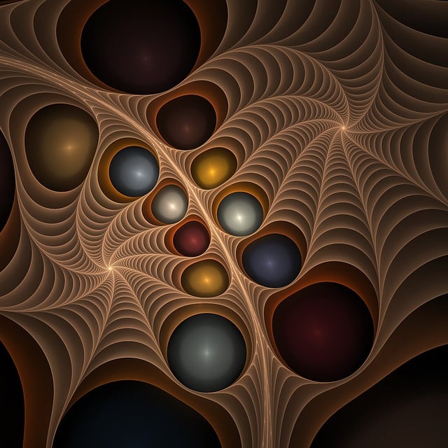 Free fractal fantasy abstract illustration