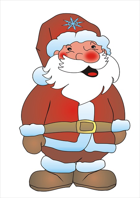 Free christmas figurine lineup illustration