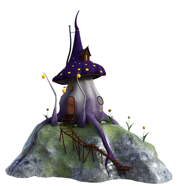 Free mushroom nature home illustration