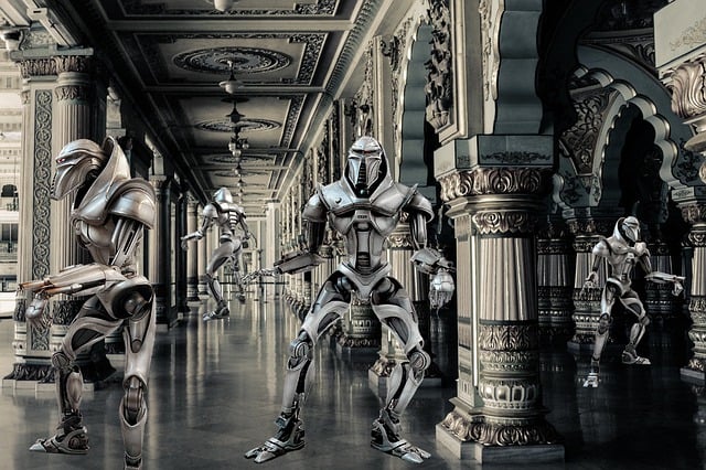 Lujoso, Extraterrestre, Robot, Futurista