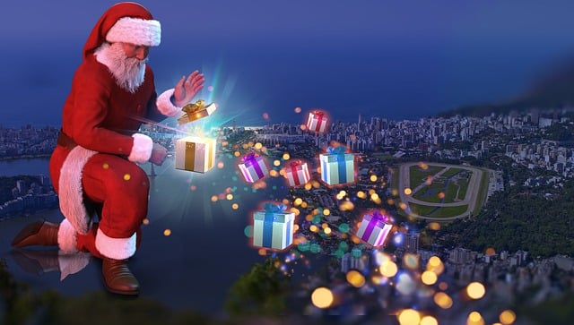 Free christmas rio de janeiro nature illustration