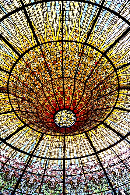 Free Stained Glass Cupola photo and picture