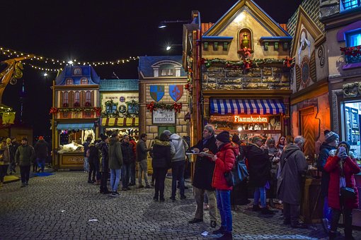 Marché De Noël, Stand, Noël